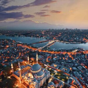 istanbul city at night